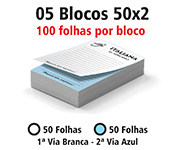 BLOCOS, COMANDAS, RECEITUÁRIOS E TALÕES