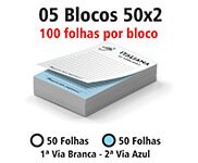 BLOCOS, COMANDAS, RECEITUÁRIOS E TALÕES