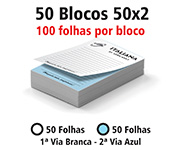 BLOCOS, COMANDAS, RECEITUÁRIOS E TALÕES